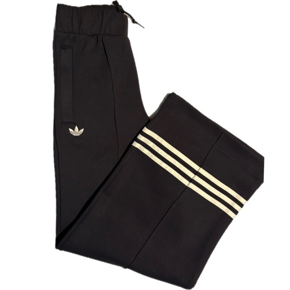 Adidas 3-Stripes Hoodie and Wide Leg Track Pants NEW - Picture 12 of 16